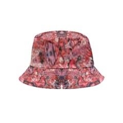 Red Arabesque Bucket Hat (kids)