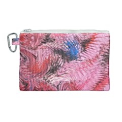 20200907 113331 Canvas Cosmetic Bag (large) by kaleidomarblingart