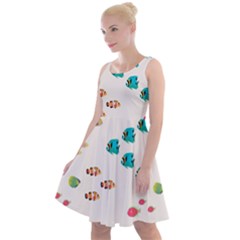 Underwater World Knee Length Skater Dress by SychEva