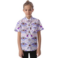 Love To The Flowers In A Beautiful Habitat Kids  Short Sleeve Shirt