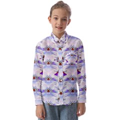 Love To The Flowers In A Beautiful Habitat Kids  Long Sleeve Shirt