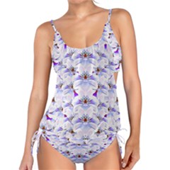 Love To The Flowers In A Beautiful Habitat Tankini Set by pepitasart