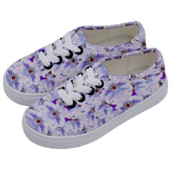 Love To The Flowers In A Beautiful Habitat Kids  Classic Low Top Sneakers by pepitasart