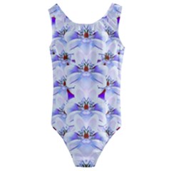 Love To The Flowers In A Beautiful Habitat Kids  Cut-out Back One Piece Swimsuit by pepitasart