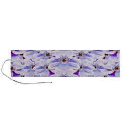 Love To The Flowers In A Beautiful Habitat Roll Up Canvas Pencil Holder (l) by pepitasart