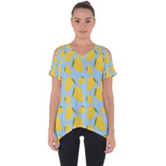 Mango Love Cut Out Side Drop Tee by designsbymallika