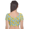 Mango Love Velvet Short Sleeve Crop Top  View2