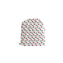 Cherries Love Drawstring Pouch (xs) by designsbymallika