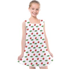 Cherries Love Kids  Cross Back Dress by designsbymallika