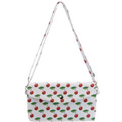 Cherries Love Removable Strap Clutch Bag by designsbymallika