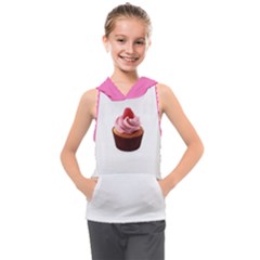 Cupcake Kids  Sleeveless Hoodie by snackkingdom