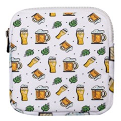 Beer Love Mini Square Pouch by designsbymallika