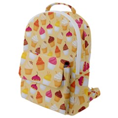 Cupcakes Love Flap Pocket Backpack (small) by designsbymallika