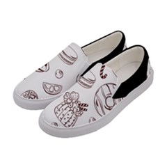 Desserts Women s Canvas Slip Ons by snackkingdom