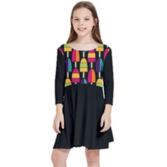 Banana Kids  Quarter Sleeve Skater Dress