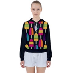 Popsicle Women s Tie Up Sweat by snackkingdom