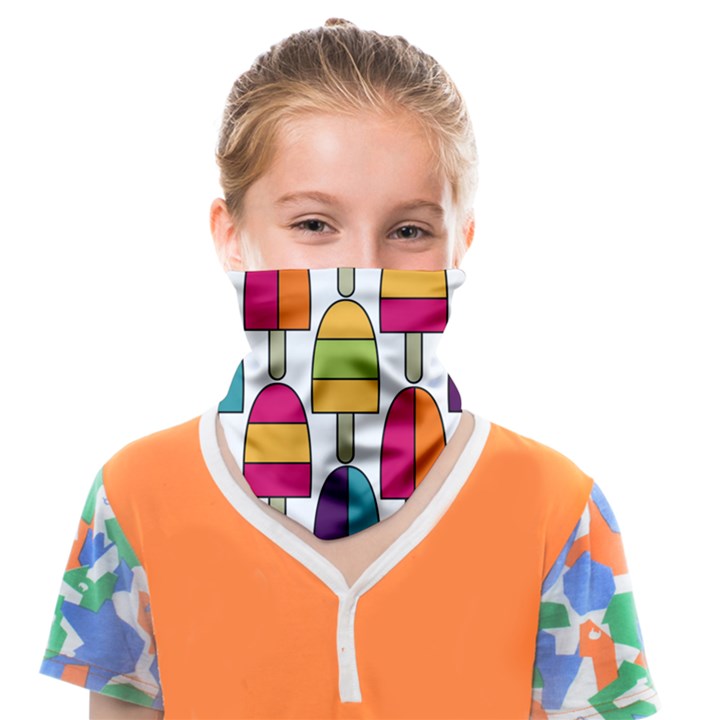 Popsicle Face Covering Bandana (Kids)