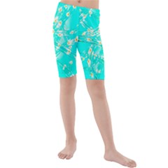 Pop Art Neuro Light Kids  Mid Length Swim Shorts by essentialimage365