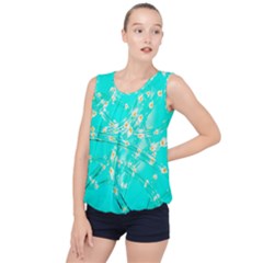 Pop Art Neuro Light Bubble Hem Chiffon Tank Top by essentialimage365