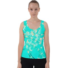 Pop Art Neuro Light Velvet Tank Top by essentialimage365