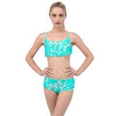 Pop Art Neuro Light Layered Top Bikini Set