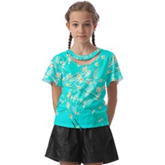 Pop Art Neuro Light Kids  Front Cut Tee by essentialimage365