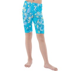 Pop Art Neuro Light Kids  Mid Length Swim Shorts by essentialimage365