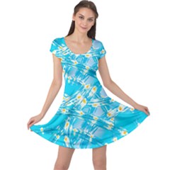 Pop Art Neuro Light Cap Sleeve Dress by essentialimage365