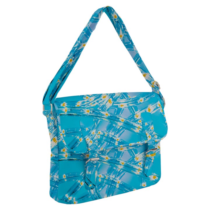 Pop Art Neuro Light Buckle Messenger Bag