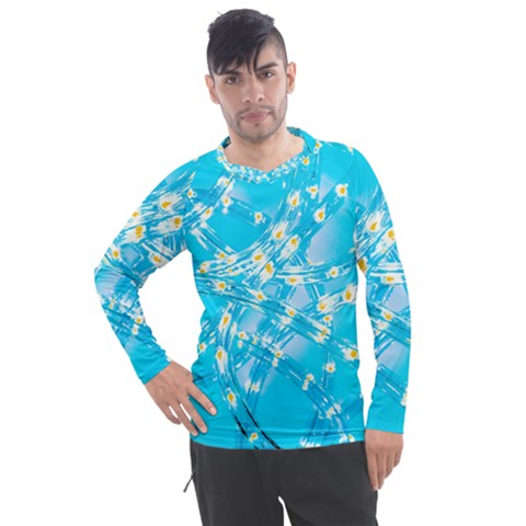 Pop Art Neuro Light Men s Pique Long Sleeve Tee by essentialimage365