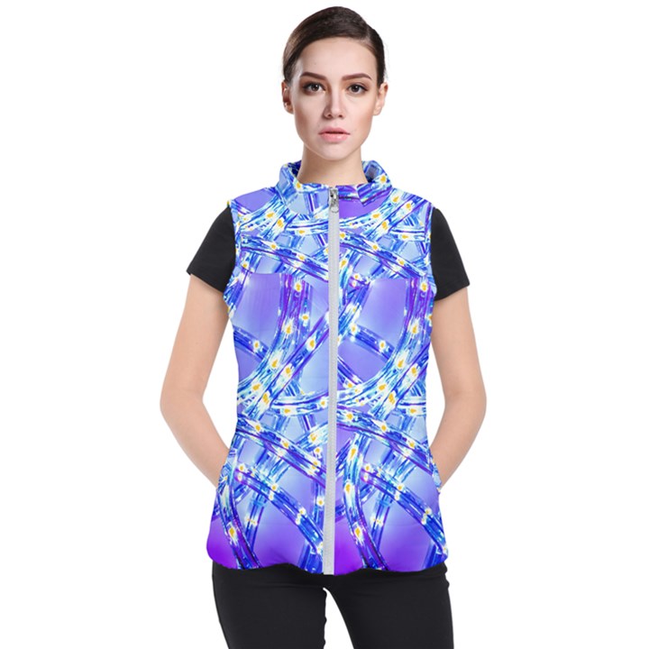 Pop Art Neuro Light Women s Puffer Vest