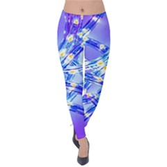 Pop Art Neuro Light Velvet Leggings by essentialimage365