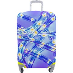 Pop Art Neuro Light Luggage Cover (large) by essentialimage365