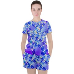 Pop Art Neuro Light Women s Tee And Shorts Set