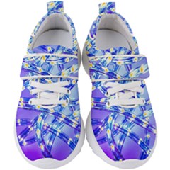 Pop Art Neuro Light Kids  Velcro Strap Shoes by essentialimage365