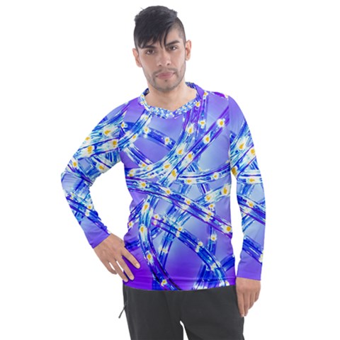 Pop Art Neuro Light Men s Pique Long Sleeve Tee by essentialimage365