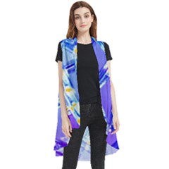 Pop Art Neuro Light Sleeveless Chiffon Waistcoat Shirt