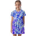 Pop Art Neuro Light Kids  Asymmetric Collar Dress View1