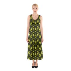 Avocados Sleeveless Maxi Dress by Sparkle