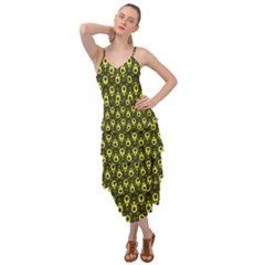 Avocados Layered Bottom Dress by Sparkle