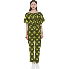 Avocados Batwing Lightweight Jumpsuit