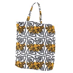 Digital Flowers Giant Grocery Tote by Sparkle