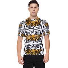 Digital Flowers Men s Short Sleeve Rash Guard