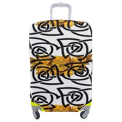 Digital Flowers Luggage Cover (medium)