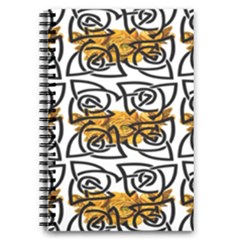 Digital Flowers 5 5  X 8 5  Notebook