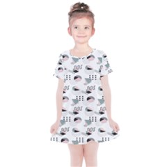 Geometry Colors Kids  Simple Cotton Dress