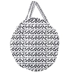 Blockify Giant Round Zipper Tote by Sparkle