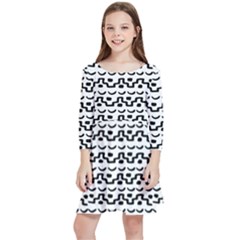 Blockify Kids  Quarter Sleeve Skater Dress by Sparkle