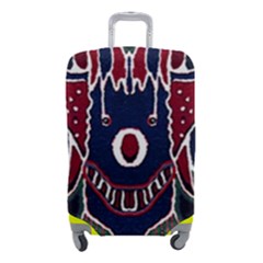 Fantasy Sketchy Drawing Mask Artwork Luggage Cover (small) by dflcprintsclothing