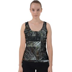 Brakkett Velvet Tank Top by MRNStudios